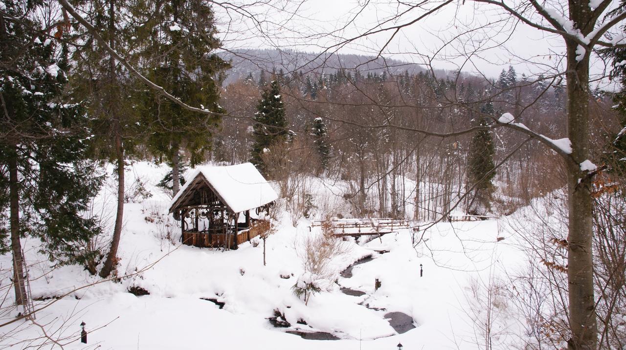 Bed and Breakfast Karczma Brzeziniak Cisna Exterior foto